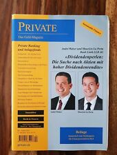 Zeitschrift private geld gebraucht kaufen  Mannheim