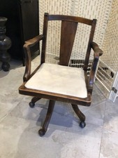 antique captains chair for sale  WALTON-ON-THAMES