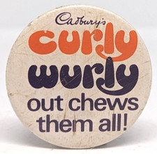 Vtg cadbury curly for sale  ADDLESTONE