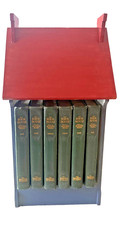 Antique My Bookhouse 6 Books in Original Wooden Book House 1920 1st Ed Rare comprar usado  Enviando para Brazil