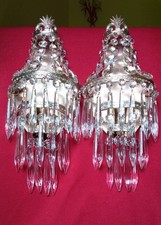 Coppia applique vintage usato  Vilminore di Scalve