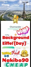 Pokémon Go - Fundo Charmander Brilhante Paris Eiffel (Dia) Comércio - P’TC comprar usado  Enviando para Brazil