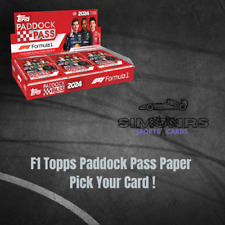 2024 topps paddock d'occasion  Orchies