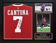 eric cantona signed shirt for sale  MANCHESTER
