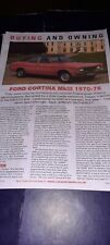 Ford cortina mark for sale  UK