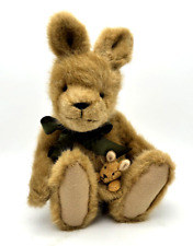Boyds Bears "Adelaide & Joey Downunder" canguru com bebê na bolsa articulada com etiqueta comprar usado  Enviando para Brazil