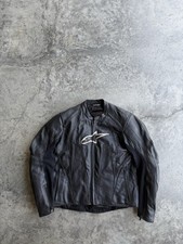 Jaqueta de couro masculina vintage Alpinestars motociclista (40 - média) comprar usado  Enviando para Brazil