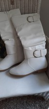 Weiße sommerstiefel gr gebraucht kaufen  Dormagen