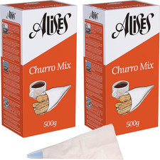 Mistura de churros espanhóis Alises 2x500g com saco de tubulação | Presente Sweet Treats, usado comprar usado  Enviando para Brazil
