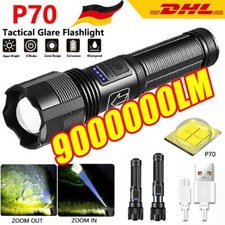 90000lm superhelle taschenlamp gebraucht kaufen  Langenlonsheim