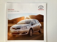Prospekt toyota auris gebraucht kaufen  Amrum