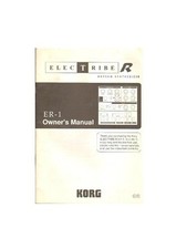Korg owner manual usato  Messina