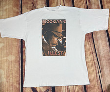 Camisa térmica masculina Notorious GRANDE malha waffle grande vintage BROOKLYNZ ILLEST 23", usado comprar usado  Enviando para Brazil