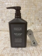 Loção Corporal Guild + Pimenta Carvalho Quente 12,2 oz + Suporte de Parede NOVO comprar usado  Enviando para Brazil