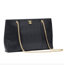 Chanel grained calfskin d'occasion  Expédié en Belgium
