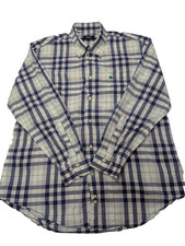 Chemise burberry bleu d'occasion  Condé-sur-l'Escaut