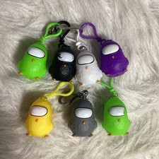 Lote de 7 Berloques Mochila Bolsa Chaveiros Coloridos Fofos Galinhas Diversos 2 x 1,5” N40 comprar usado  Enviando para Brazil