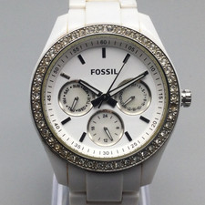 Fossil watch white for sale  Pflugerville