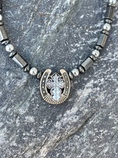 Holy horseshoe cross for sale  Suring