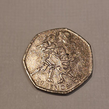 Rare 50p coin for sale  MANCHESTER