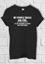 Usado, Moletom com capuz My People Skills Are Fine Idiot camiseta masculina feminina unissex 3384 comprar usado Usado, Moletom com capuz My People Skills Are Fine Idiot camiseta masculina feminina unissex 3384 comprar usado  Enviando para Brazil