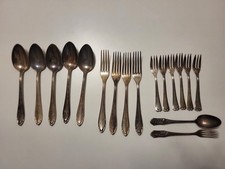 Besteckteile konvolut silber gebraucht kaufen  Jarplund-Weding