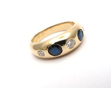 Vintage bandring gold gebraucht kaufen  Düsseldorf