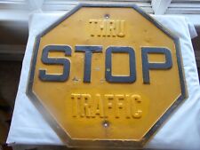 Yellow stop sign for sale  Lewistown