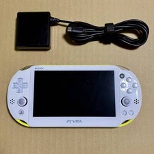 Doskonały+++++++Sony PlayStation Vita limonkowa zieleń / biały PCH-2000 ZA13 z Japonii na sprzedaż  Wysyłka do Poland