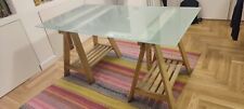 Scrivania ikea vetro usato  Roma