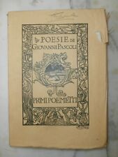 Libro poesia primi usato  Roma