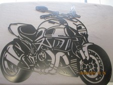 Ducati diavel lasergeschnitten gebraucht kaufen  Erding