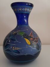 Vaso vetro blu usato  Soliera