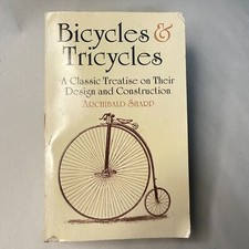 Bicicletas e triciclos por Archibald Sharp Classic Treatise Design Construção comprar usado  Enviando para Brazil