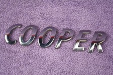 mini cooper boot badge for sale mini cooper boot badge for sale SOUTHAMPTON