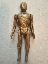 star wars modelo trem vintage bootleg brazil figura de metal c3po anos 70 anos 80 comprar usado  Brasil 