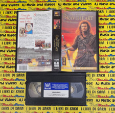 Vhs film braveheart usato  Vigarano Mainarda