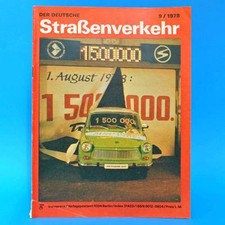 Deutsche straßenverkehr 1978 gebraucht kaufen  Bitterfeld