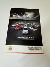 Nova impressão Fiat 500 Abarth Punto Evo revista cartaz publicitário homem caverna arte de parede comprar usado  Enviando para Brazil