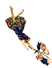 dancing lady cloth for sale  Conifer