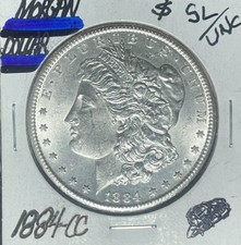 1884 morgan silver for sale  USA