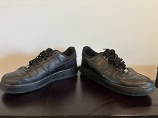 Tênis esportivo Nike Air Force One - baixo - triplo preto - masculino tamanho 8.5, usado comprar usado  Enviando para Brazil