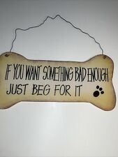Wooden bone shape for sale  Orlando