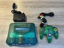 Console Nintendo N64 verde selva (PAL) - Controle oficial e fonte de alimentação comprar usado  Enviando para Brazil