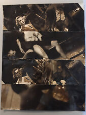 Usado, Schöne Fotocollage 1960 Schwarz Weiß Frau Kunstfotos In 4 Teilen Zusammengeklebt comprar usado  Enviando para Brazil