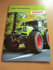 Prospekt claas traktorenprogra gebraucht kaufen  Könnern