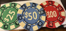 Poker chip shape for sale  New Albany
