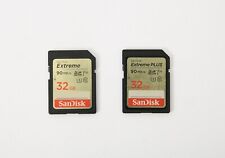 Cartão de memória SanDisk Extreme & Extreme PLUS 32GB SDHC Class10 U3 V30 UHS-I 90MB/s comprar usado  Enviando para Brazil