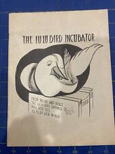 Lulu bird incubator for sale  Santa Rosa