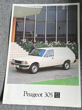 Peugeot 305 van for sale  CROWBOROUGH